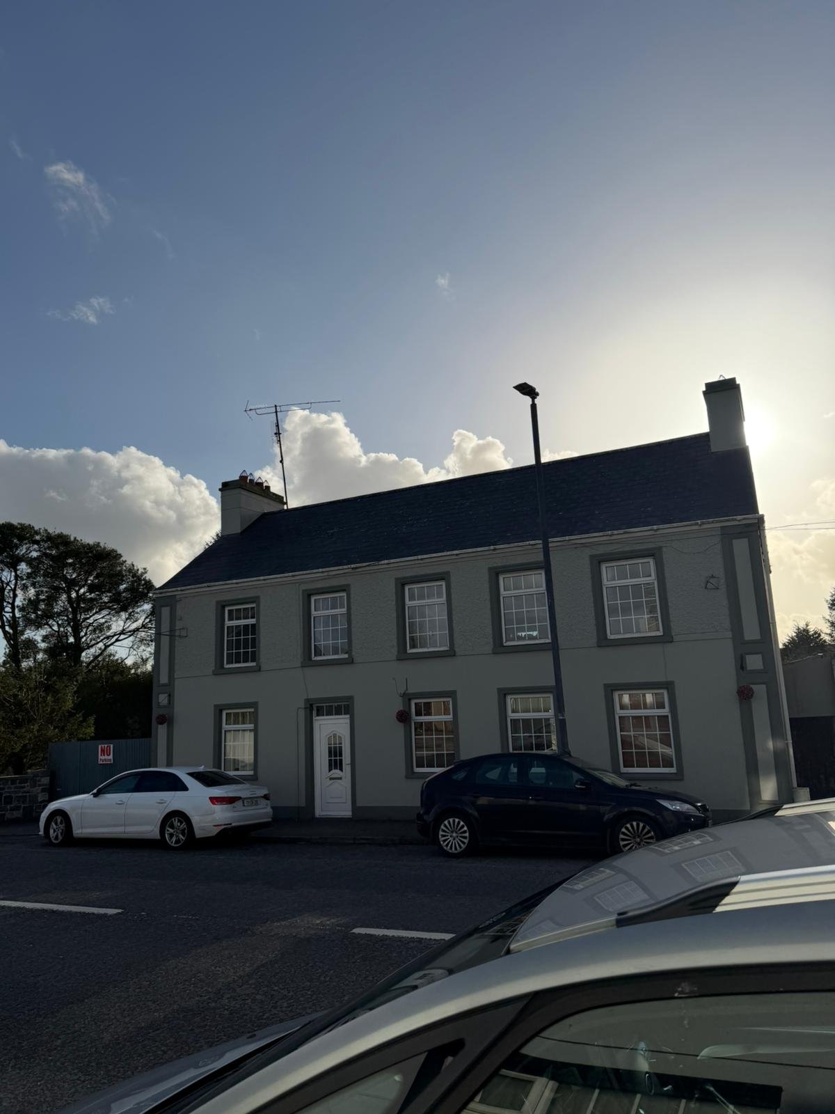Galway townhouse roof cleaning project by West Clean Property Care